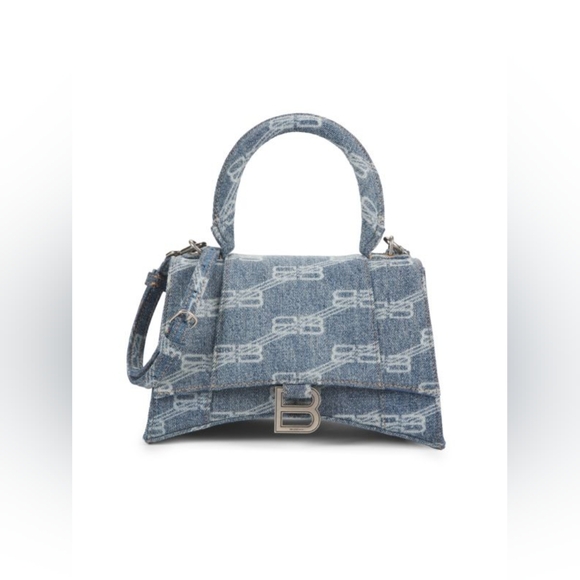 Balenciaga Hourglass Small Top Handle/ Crossbody Bag - Picture 1 of 8